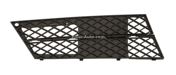 Grilă proiector ceață -  față dreapta (negru) , pentru: BMW 5 (E60), 5 (E61) 12.01-12.10