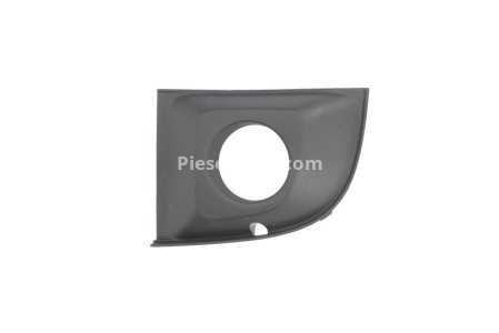 Grilă proiector ceață -  față stânga (cu gauri pentru lampa de ceață, plastic, negru, TÜV) , pentru: FIAT 500 / 595 / 695, 500C / 595C / 695C; FIAT 500 07.07- 10.07-