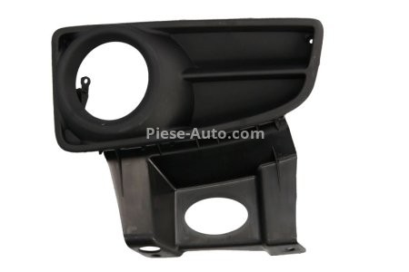 Grilă proiector ceață -  față stânga (cu gauri pentru lampa de ceață, plastic, negru) , pentru: FIAT PANDA 09.03- 09.03-12.12