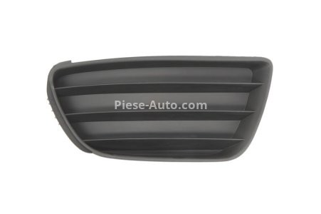 Grilă proiector ceață -  față dreapta (plastic, negru, TÜV) , pentru: FIAT PUNTO, PUNTO EVO 09.99- 07.03-03.12