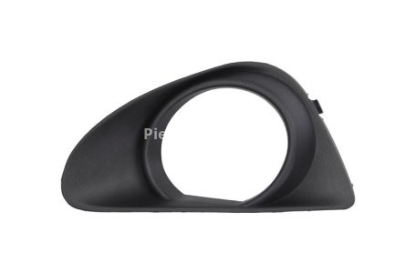 Grilă proiector ceață -  față dreapta (cu gauri pentru lampa de ceață, negru) , pentru: TOYOTA YARIS 12.10- 09.11-10.14