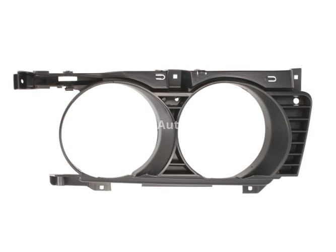Grilă radiator stânga (extern, negru) , pentru: BMW 5 (E34) 1.8-4.0 06.87-07.96 01.94-01.97