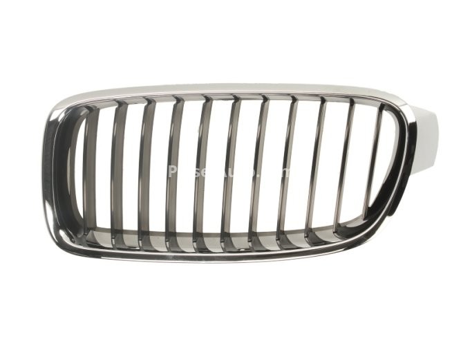 Grilă radiator stânga (crom/negru) , pentru: BMW 3 (F30, F80), 3 (F31) 1.5-3.0H 11.11-06.19