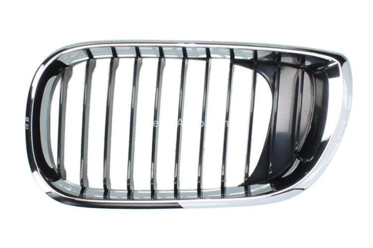 Grilă radiator stânga (salon; break, crom/negru) , pentru: BMW 3 (E46) 1.6-3.2 12.97-12.07 -02.05