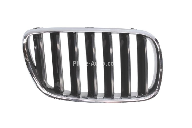 Grilă radiator dreapta (crom/negru) , pentru: BMW X3 (E83) 2.0-3.0D 09.04-12.11 -08.10