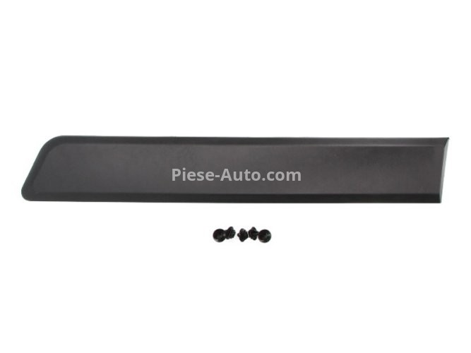 Bandou / ornament pentru ușă spate stânga (negru) , pentru: CITROEN NEMO; FIAT FIORINO / QUBO; PEUGEOT BIPPER 11.07-04.16