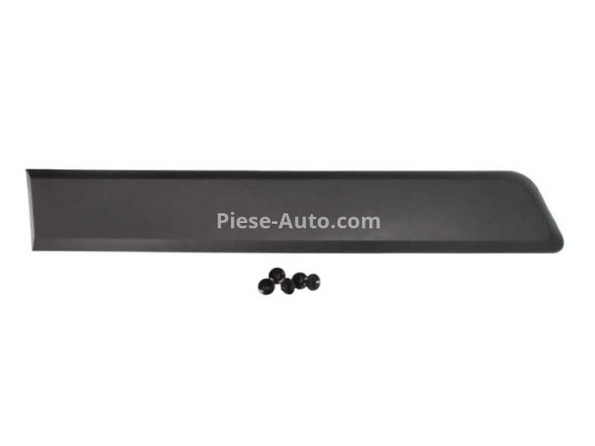 Bandou / ornament pentru ușă spate dreapta (negru) , pentru: CITROEN NEMO; FIAT FIORINO / QUBO; PEUGEOT BIPPER 11.07-04.16