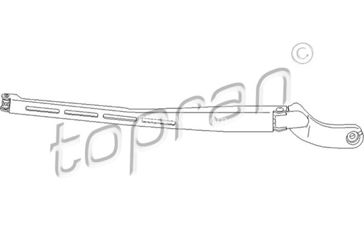 Braț stergător parbriz față stânga pentru: AUDI A6 C5 COMBI/LIMUZINA 01.97-01.05