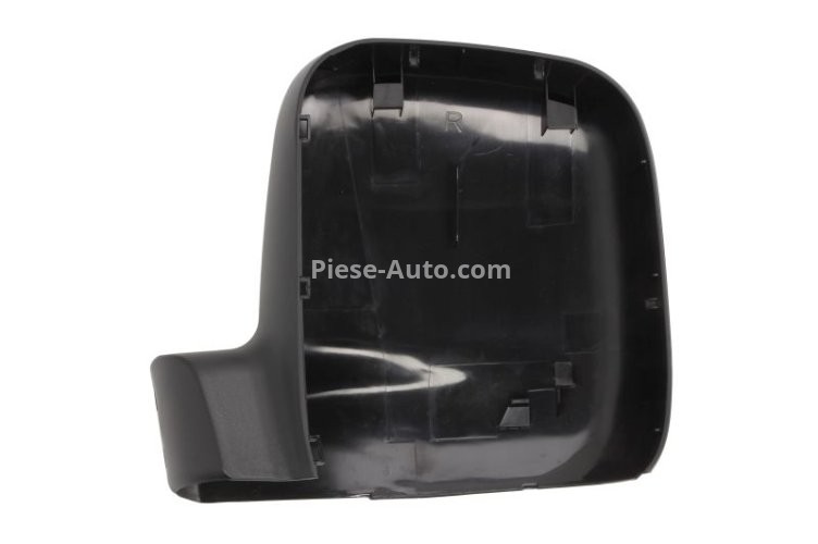 Carcasă / capacul oglinzii laterale dreapta (negru) , pentru: VW CADDY III, CADDY III/MINIVAN, MULTIVAN V, TRANSPORTER V 04.03-08.15