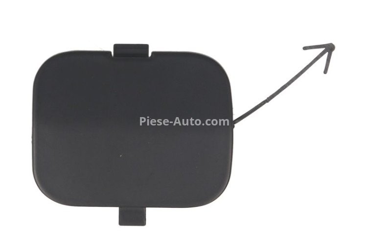 Capac bară protecție locaș cârlig de remorcare spate (cu acoperire de baza, vopsibil, TÜV) , pentru: FIAT PANDA 09.03- 09.03-01.12