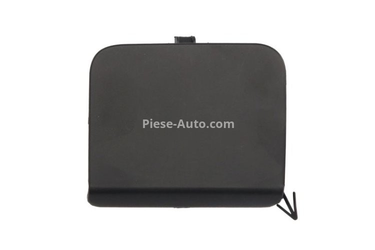 Capac bară protecție locaș cârlig de remorcare față (plastic, negru) , pentru: NISSAN MICRA IV 11.10-05.20 09.13-03.17