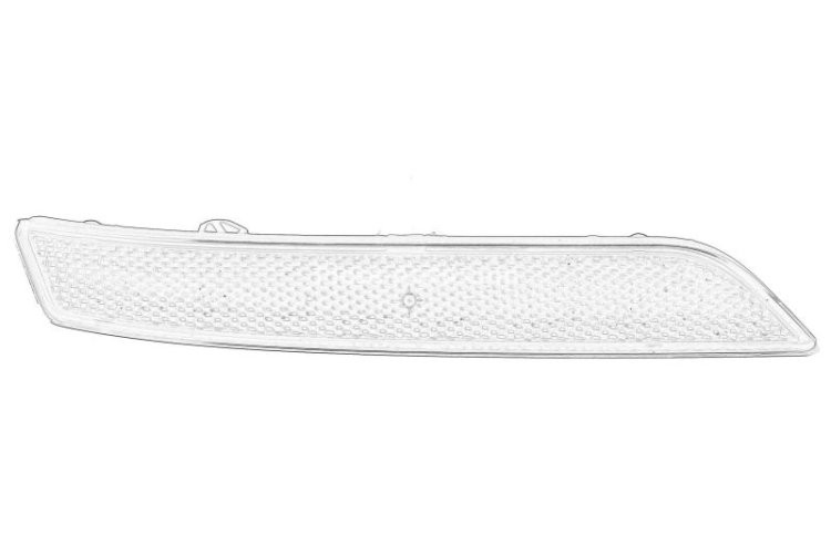 Catadioptru / lumină reflectorizantă spate dreapta in bumper pentru: PEUGEOT 508 I 11.10-12.18
