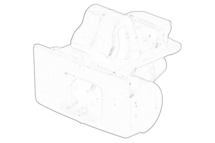 Diuză de spălare a parbrizului față pentru: MERCEDES CITAN MIXTO (DOUBLE CABIN), CITAN (MPV), CITAN/MINIVAN (W415); RENAULT KANGOO, KANGOO BE BOP, KANGOO EXPRESS, KANGOO II 04.05-