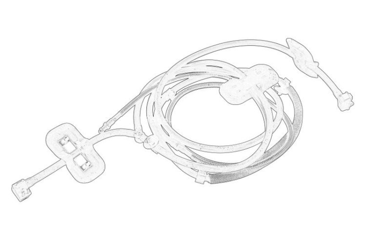 Diuză de spălare a parbrizului față dreapta/stânga (cablu/furtun/teava; Diuză; set) , pentru: PEUGEOT 508 I 11.10-12.18