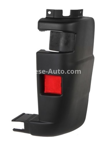 Flaps / colțar bară de protecție spate dreapta (complet, negru) , pentru: CITROEN JUMPER; FIAT DUCATO; PEUGEOT BOXER -07.06