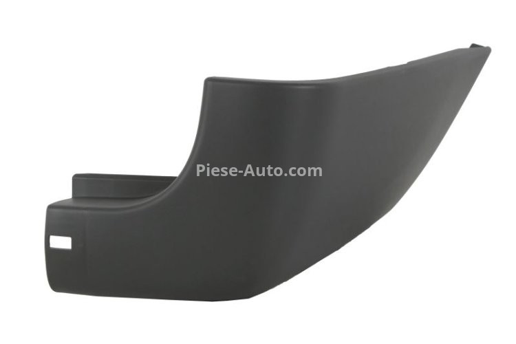 Flaps / colțar bară de protecție spate dreapta (gri deschis, TÜV) , pentru: FORD TRANSIT 04.06-08.13