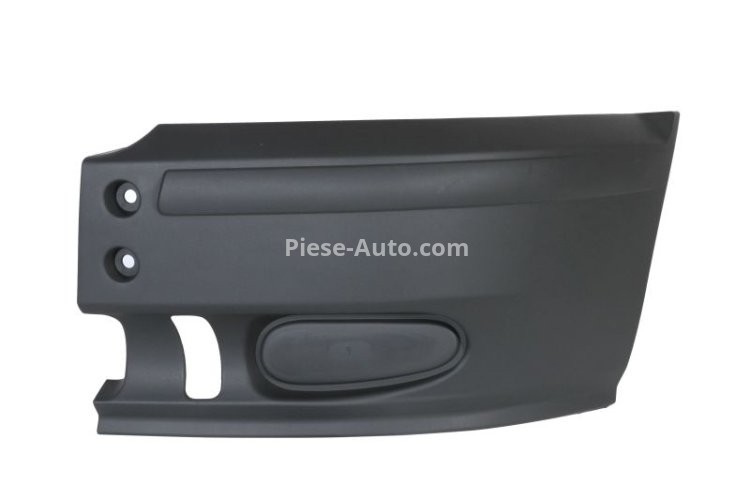 Flaps / colțar bară de protecție față stânga (gri, TÜV) , pentru: FORD TRANSIT -05.06