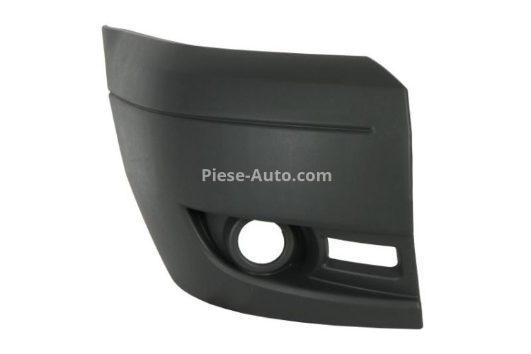 Flaps / colțar bară de protecție față dreapta (gri deschis, TÜV) , pentru: FORD TRANSIT, TRANSIT TOURNEO -08.13
