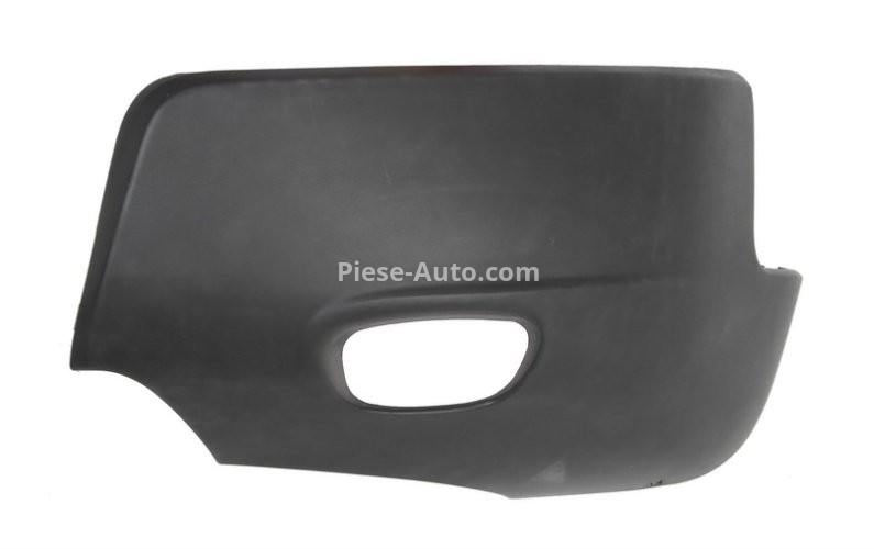 Flaps / colțar bară de protecție față stânga (cu gauri pentru lampa de ceata, cu gaura pentru lampa de ceata, gri inchis) , pentru: VOLVO XC90 I -05.06