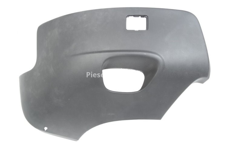 Flaps / colțar bară de protecție față dreapta (cu gauri pentru lampa de ceata, cu gaura pentru lampa de ceata, gri inchis) , pentru: VOLVO XC90 I -05.06