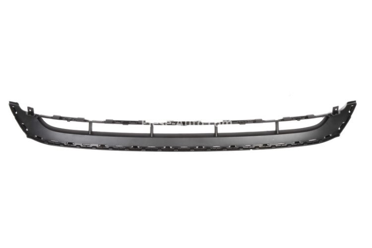 Grilă ventilație,bară protecție față (mijloc, negru) , pentru: AUDI Q7 11.07-08.15 05.10-08.15