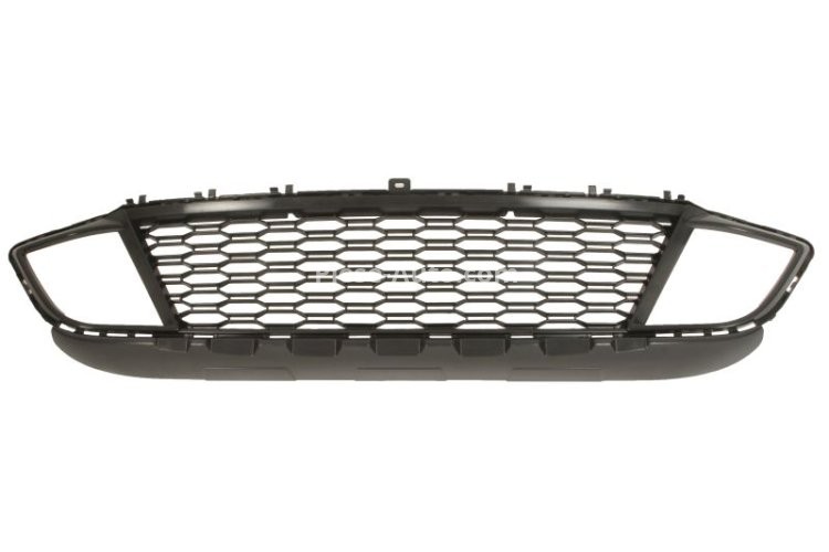 Grilă ventilație,bară protecție față (Middle, M-PAKIET, black) fits: BMW 2 Active Tourer F45, F46, 2 Gran Tourer F46 01.18-