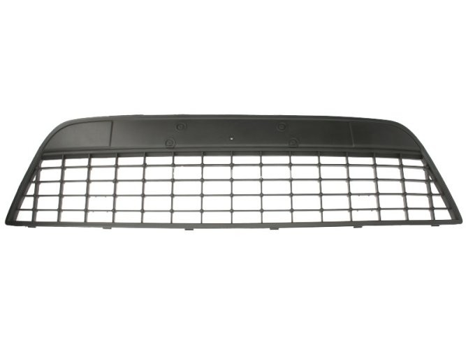 Grilă ventilație,bară protecție față (mijloc, negru) , pentru: FORD MONDEO IV 03.07-01.15 03.07-09.10