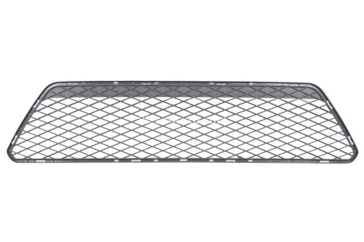 Grilă ventilație,bară protecție față (mijloc, plastic, negru) , pentru: FORD FOCUS II; FORD USA FOCUS 07.04-09.12 CABRIOLET 10.06-02.08