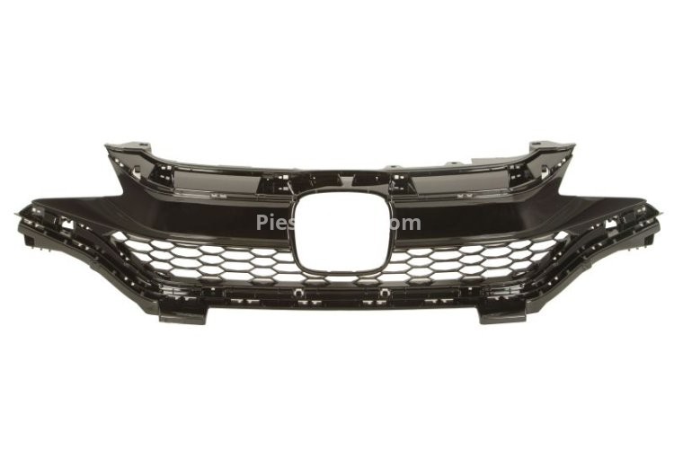 Grilă ventilație,bară protecție față (Middle, black) fits: HONDA JAZZ IV 02.18-01.20
