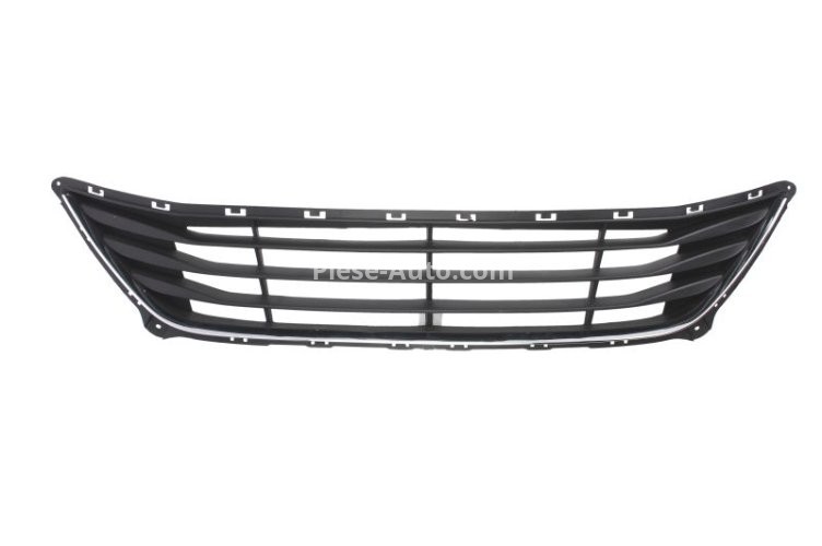 Grilă ventilație,bară protecție față (mijloc, crom/negru) , pentru: HYUNDAI ELANTRA IV, ELANTRA V 11.05- 09.13-12.15