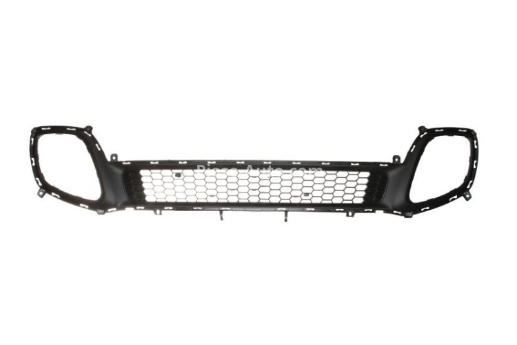 Grilă ventilație,bară protecție față (inferior/mijloc, Versiunea 3D, negru) , pentru: KIA PICANTO 04.04- 05.11-04.15