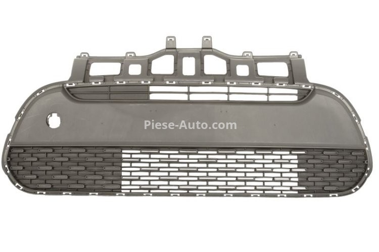 Grilă ventilație,bară protecție față (inferior/ mijloc, cu un dop de cârlig de remorcare, plastic, pentru pictura) , pentru: KIA PICANTO 05.11- 04.17-