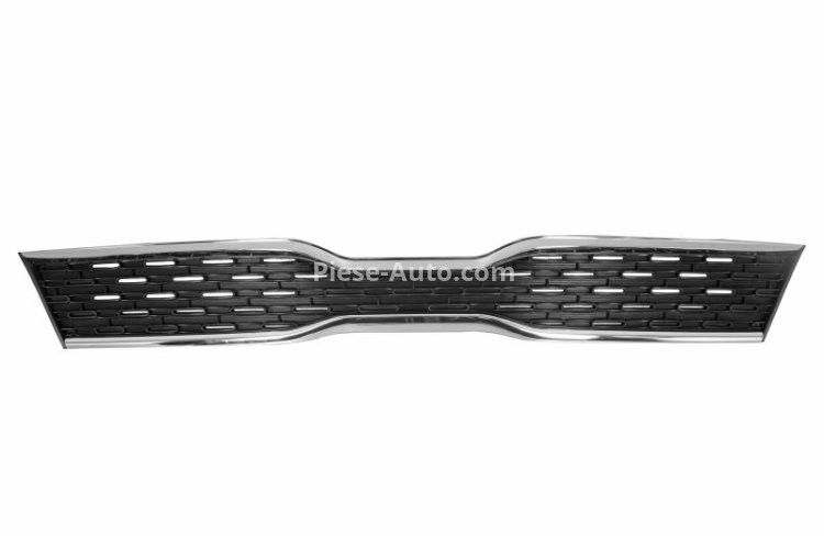 Grilă ventilație,bară protecție față (mijloc/Superior, plastic, crom/negru) , pentru: KIA PICANTO 05.11- 04.17-