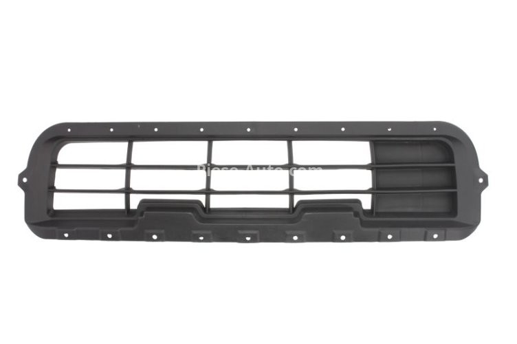 Grilă ventilație,bară protecție față (mijloc, cu aer conditionat, negru) , pentru: FIAT PANDA 09.03- 09.03-12.12