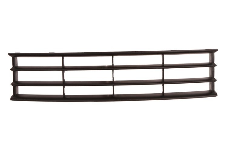 Grilă ventilație,bară protecție față (mijloc, plastic, negru) , pentru: SKODA OCTAVIA II 02.04-06.13 02.04-10.08