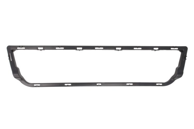 Cadru grila față (mijloc, negru) , pentru: SMART FORTWO 01.07- 04.12-08.14