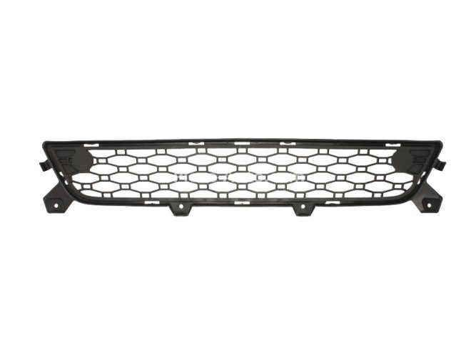 Grilă ventilație,bară protecție față (mijloc, negru) , pentru: VOLVO XC60 I 05.08-02.17 05.08-05.13