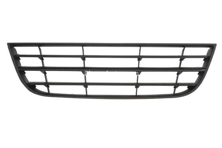 Grilă ventilație,bară protecție față (mijloc, negru, TÜV) , pentru: VW POLO, POLO IV 10.01-04.12 05.05-11.09
