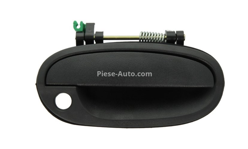  Mâner exterior ușă față dreapta (cu gaura pentru incuietoare, negru) , pentru: CHEVROLET MATIZ, SPARK 0.8-1.0LPG 03.05-