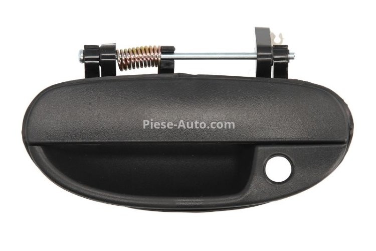  Mâner exterior ușă față stânga (textura neagra) , pentru: DAEWOO LANOS; FSO LANOS 1.3-1.6 02.97-