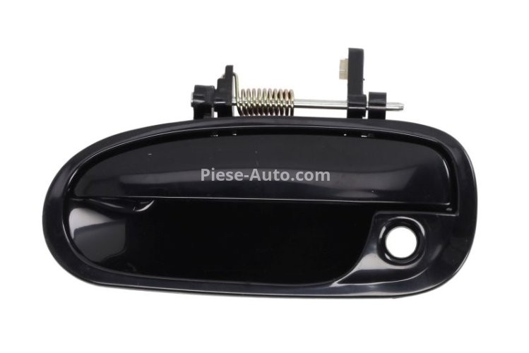  Mâner exterior ușă față stânga (negru neted) , pentru: HONDA CIVIC VI 1.4/1.5/1.6 11.95-02.01