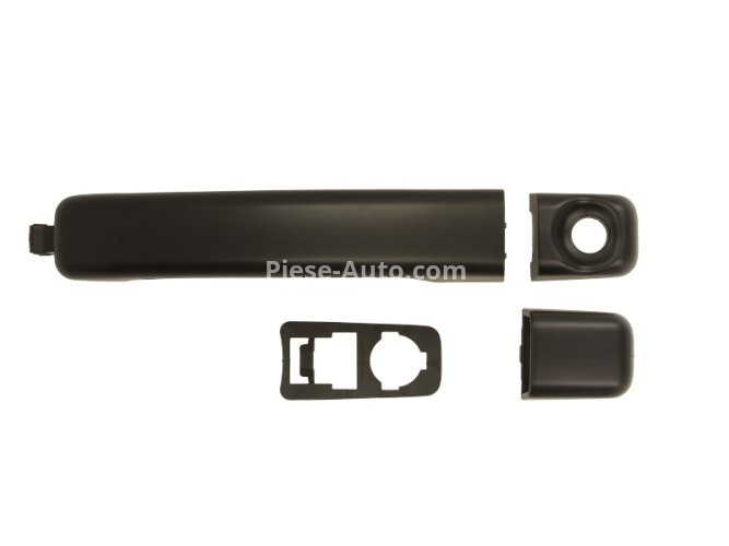  Mânerul usii glisante față/spate dreapta/stânga (cu gaura pentru incuietoare, negru) , pentru: OPEL MOVANO, MOVANO B; RENAULT MASTER III 2.3D/2.5D 10.01-