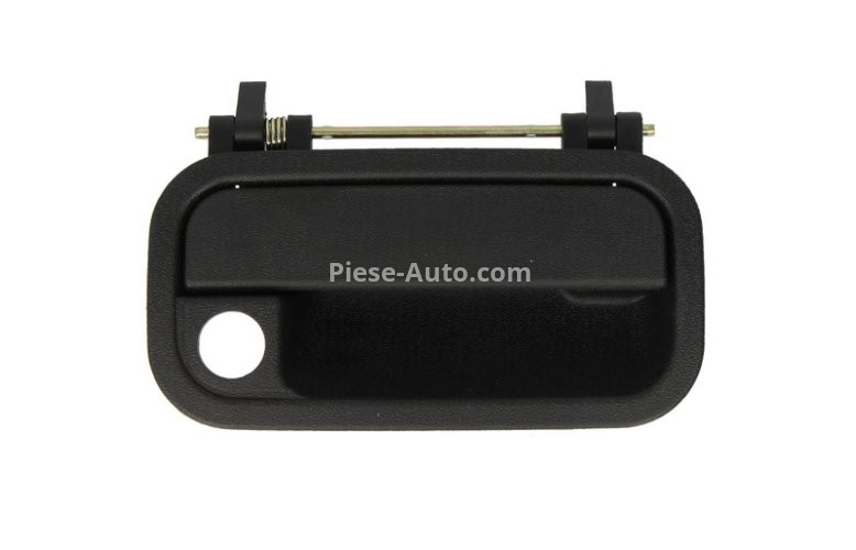  Mâner exterior ușă față dreapta (cu gaura pentru incuietoare, negru) , pentru: OPEL ASTRA F, ASTRA F CLASSIC, COMBO/MINIVAN, CORSA B, VECTRA A 1.0-2.5 04.88-01.05
