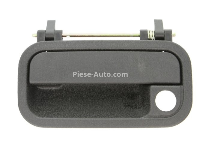  Mâner exterior ușă față stânga (cu gaura pentru incuietoare, negru) , pentru: OPEL ASTRA F, ASTRA F CLASSIC, COMBO/MINIVAN, CORSA B, VECTRA A 1.2-2.5 04.88-01.05