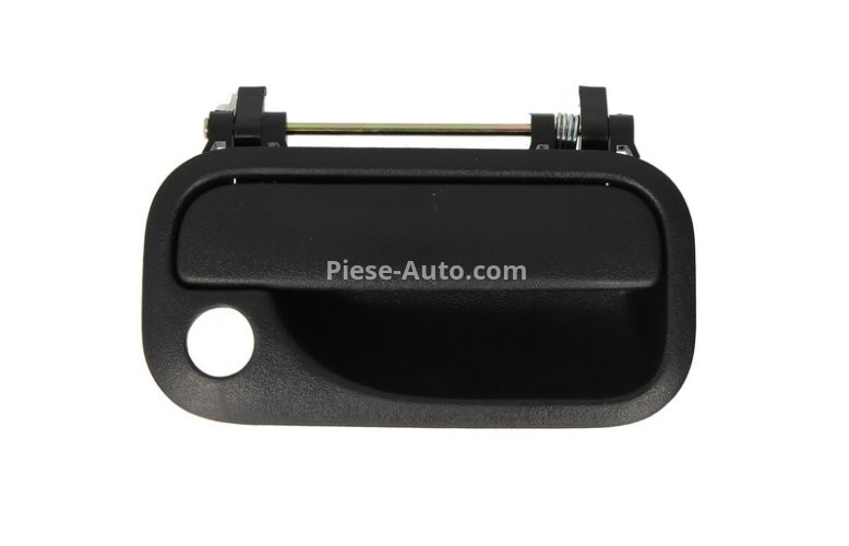  Mâner exterior ușă față dreapta (cu gaura pentru incuietoare, negru) , pentru: OPEL COMBO/MINIVAN, CORSA B, VECTRA B 1.0-2.6 03.93-07.03