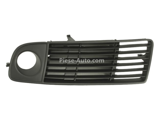 Grilă proiector ceață -  față stânga (cu gauri pentru lampa de ceață, negru) , pentru: AUDI A6 C5, ALLROAD C5 01.97-08.05 01.97-09.99