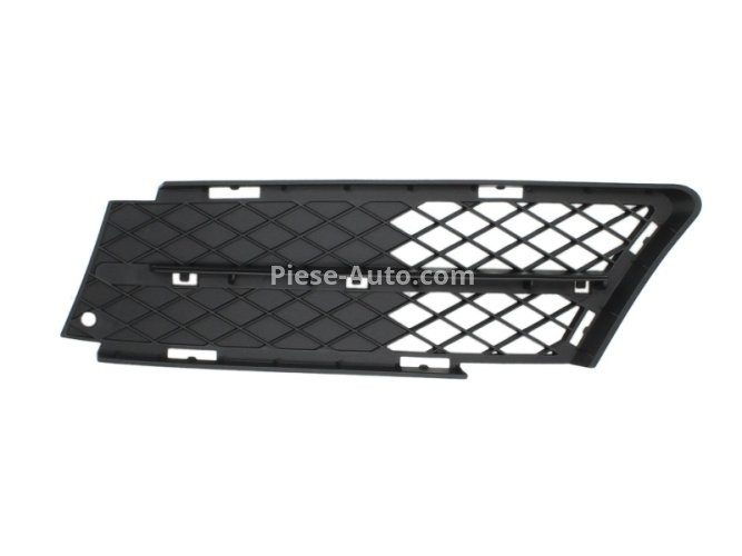 Grilă proiector ceață -  față stânga (cu gauri de lama) , pentru: BMW 3 (E90), 3 (E91) 12.04-12.12 01.05-08.08