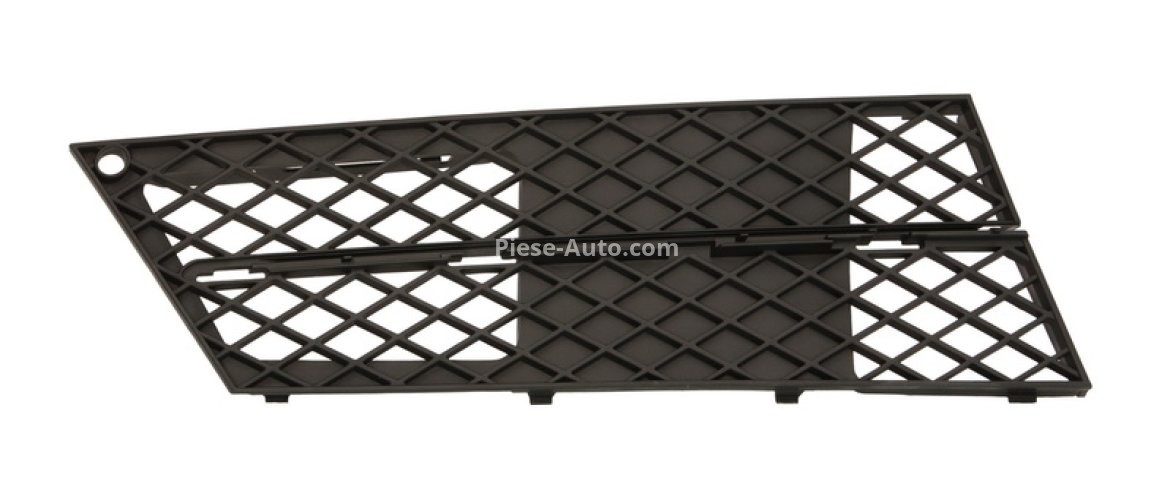 Grilă proiector ceață -  față dreapta (negru) , pentru: BMW 5 (E60), 5 (E61) 12.01-12.10