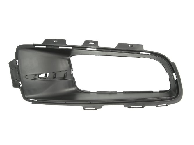 Ramă /ornament proiector ceață față dreapta (cu gauri pentru lampa de ceață, negru) , pentru: BMW X5 (E70) 10.06-07.13
