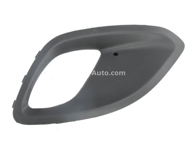 Grilă proiector ceață -  față stânga (5 usi, cu gauri pentru lampa de ceață, negru) , pentru: KIA PICANTO 04.04- 05.11-04.15
